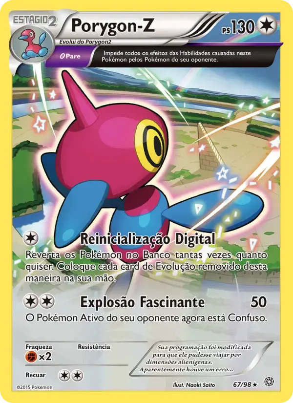 Porygon-Z — Origens Ancestrais 67 Portuguese Pokémon card