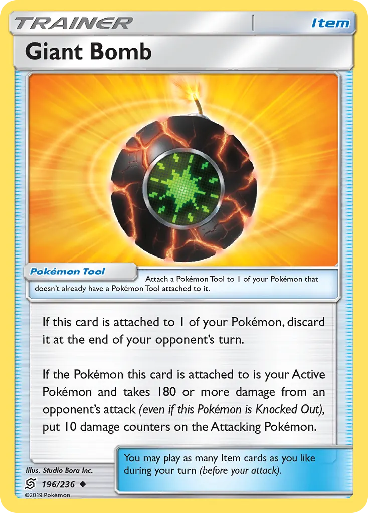 Giant Bomb — Unified Minds 196 Pokémon card