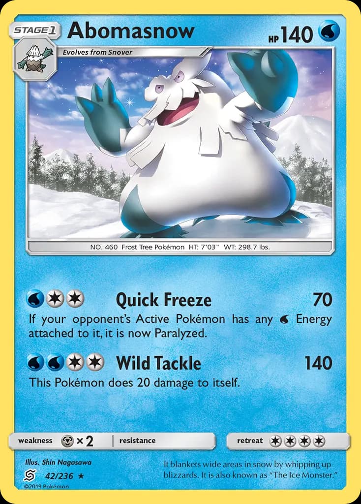 Blizzaroi — Harmonie des Esprits 42 French Pokémon card