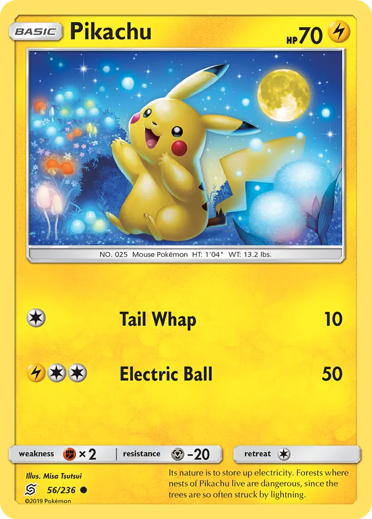Pikachu — Harmonie des Esprits 56 French Pokémon card