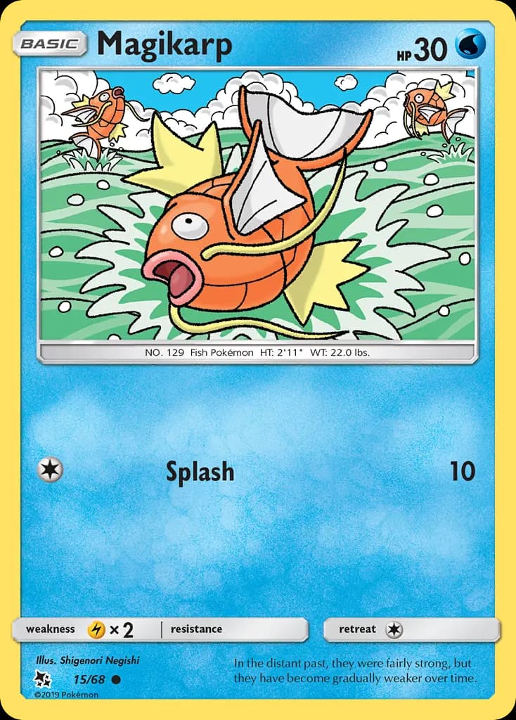Magikarp — Hidden Fates 15 Pokémon card