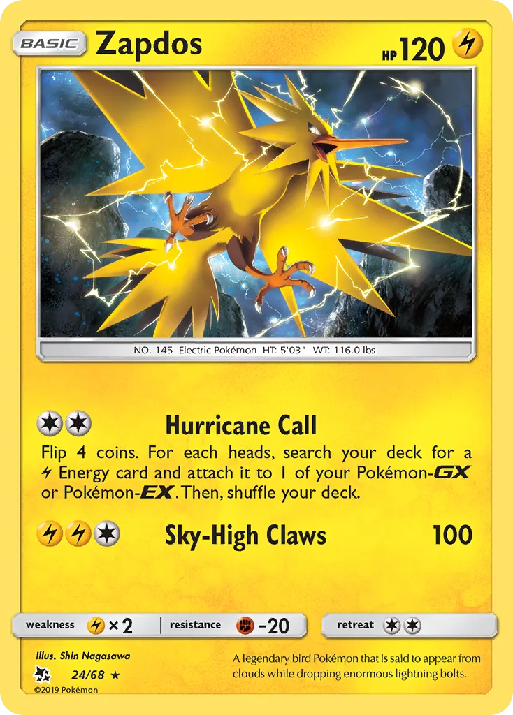 Électhor — Destinées Occultes 24 French Pokémon card