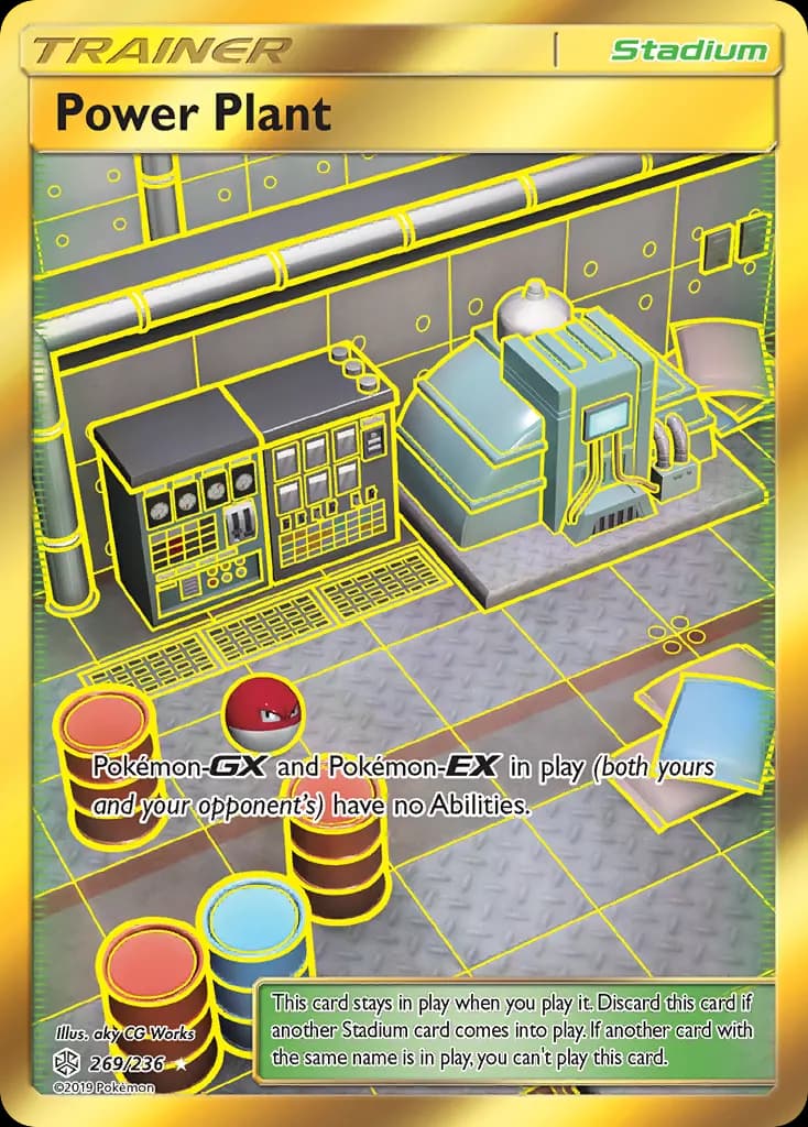 Power Plant — Cosmic Eclipse 269 Pokémon card