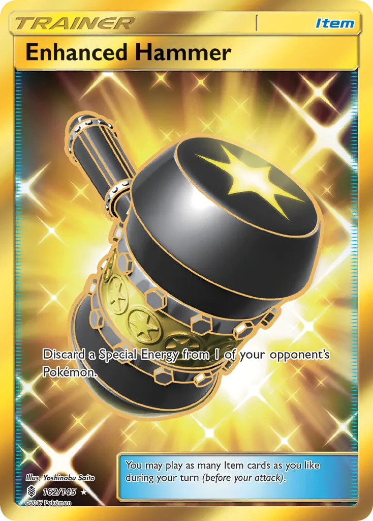 Enhanced Hammer — Guardians Rising 162 Pokémon card