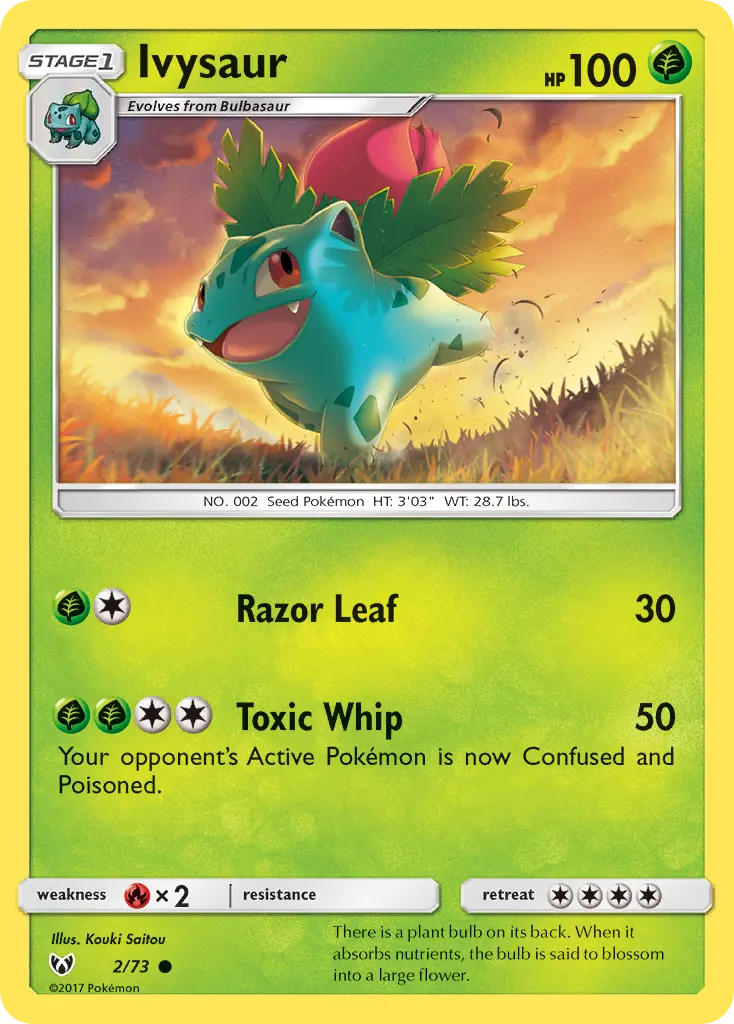 Herbizarre — Légendes Brillantes 2 French Pokémon card
