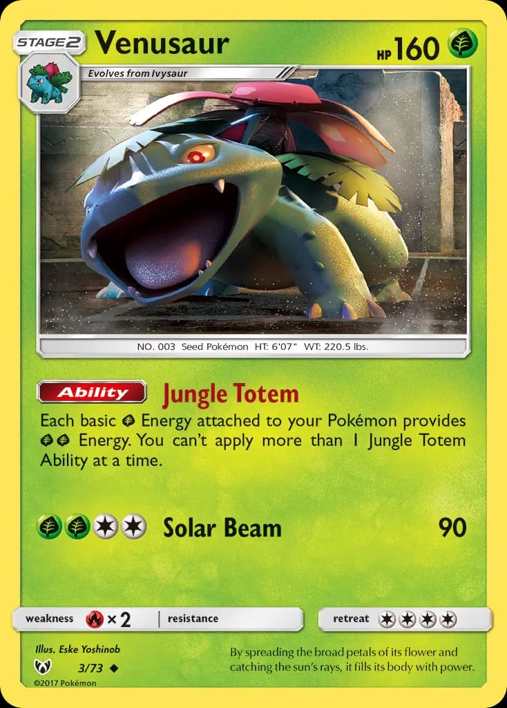 Florizarre — Légendes Brillantes 3 French Pokémon card