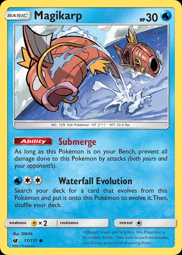 Magikarp — Crimson Invasion 17 Pokémon card