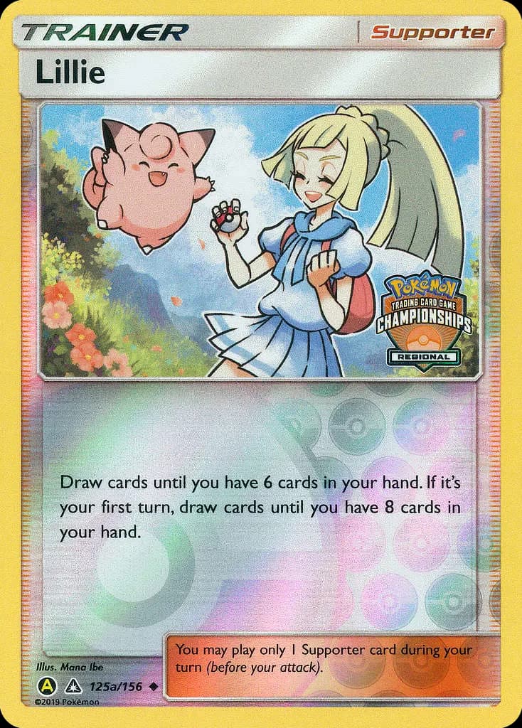 Lillie — Ultra Prism 125a Pokémon card