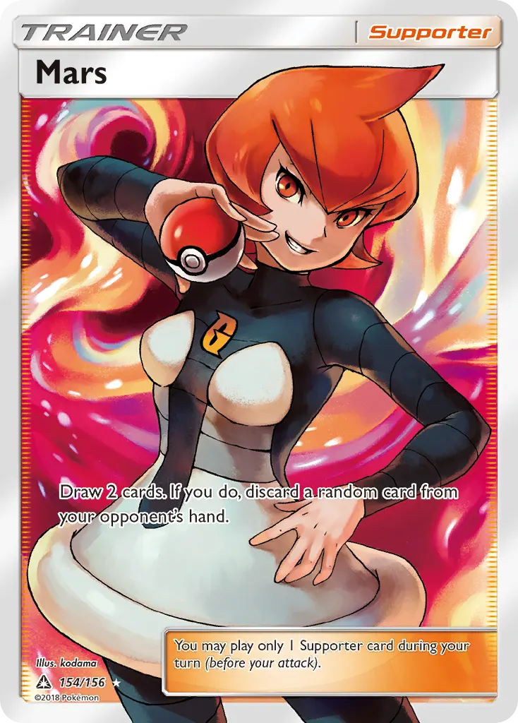Mars — Ultra Prism 154 Pokémon card
