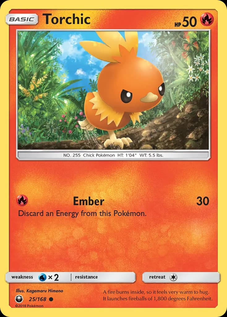Torchic — Celestial Storm 25 Pokémon card