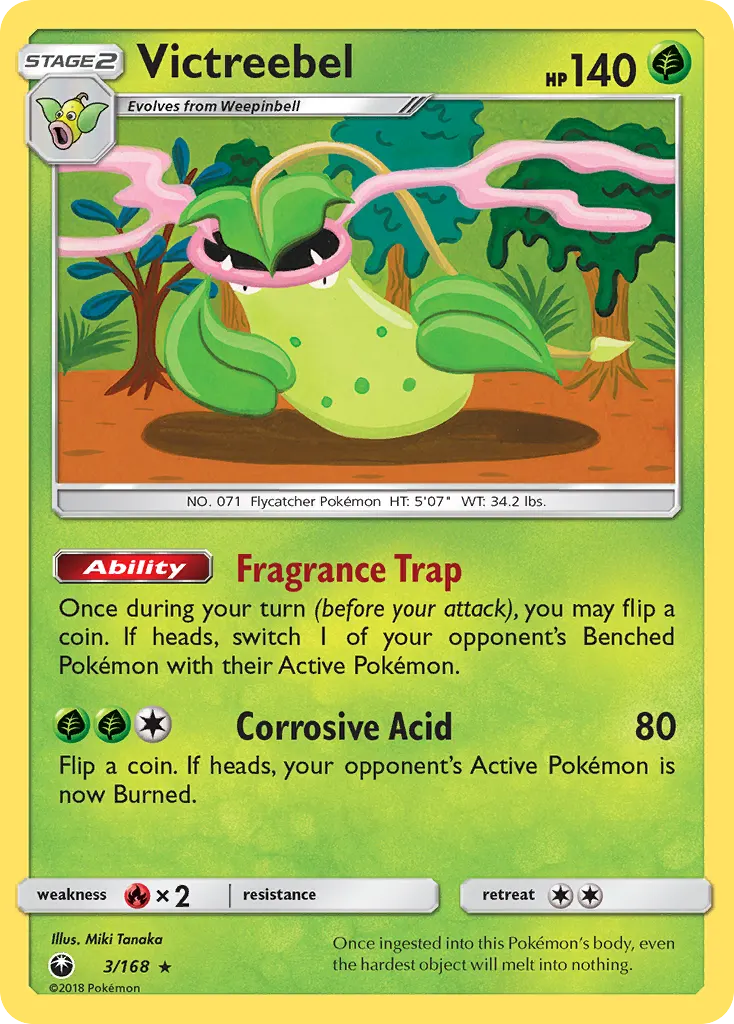 Victreebel — Celestial Storm 3 Pokémon card