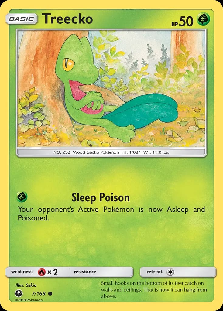Treecko — Celestial Storm 7 Pokémon card