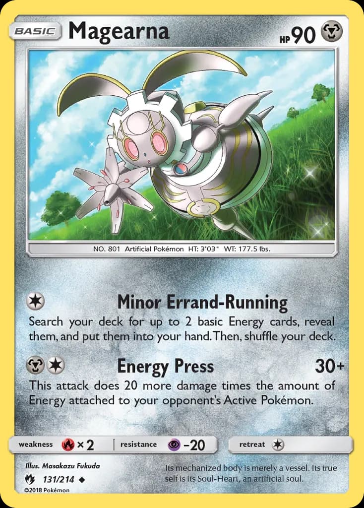 Magearna — Lost Thunder 131 Pokémon card