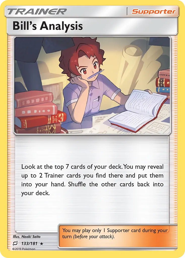 Bill's Analysis — Team Up 133 Pokémon card