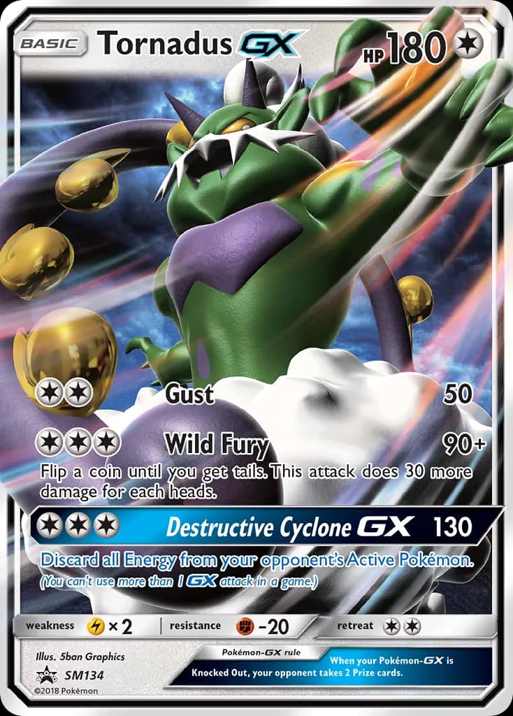 Boreos GX — SM Promokarten SM134 German Pokémon card