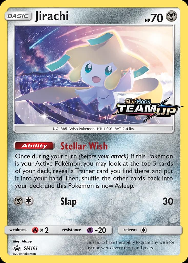 Jirachi — SM Black Star Promos SM161 Pokémon card