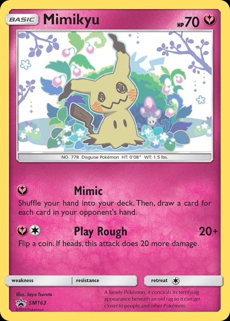 Mimikyu — SM Black Star Promos SM163 Pokémon card