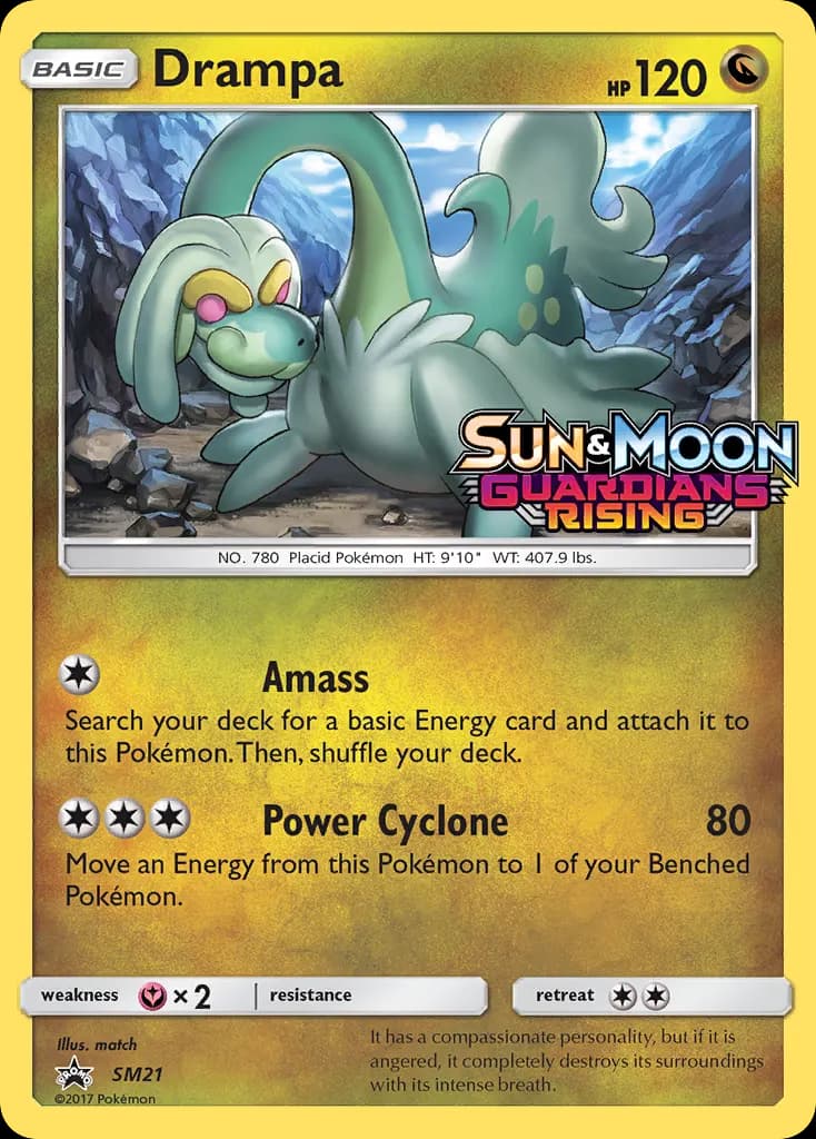 Drampa — SM Black Star Promos SM21 Pokémon card