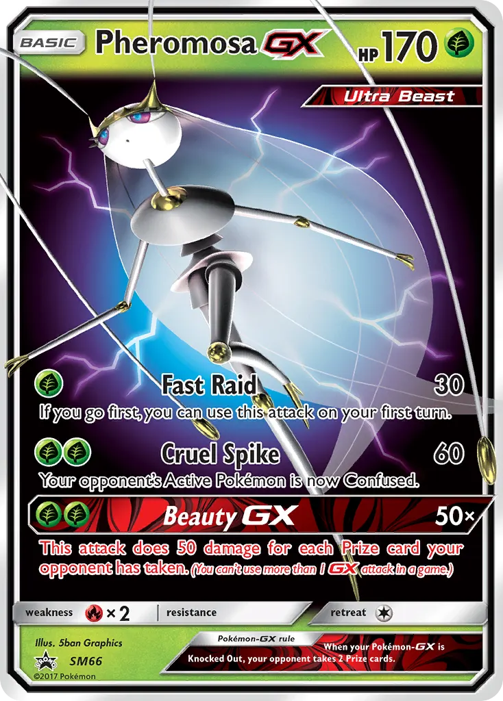 Pheromosa-GX — SM Black Star Promos SM66 Pokémon card