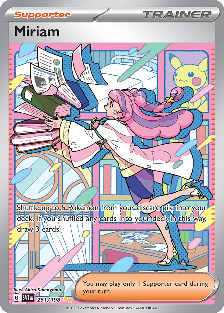 Miriam — Scarlet & Violet 251 Pokémon card