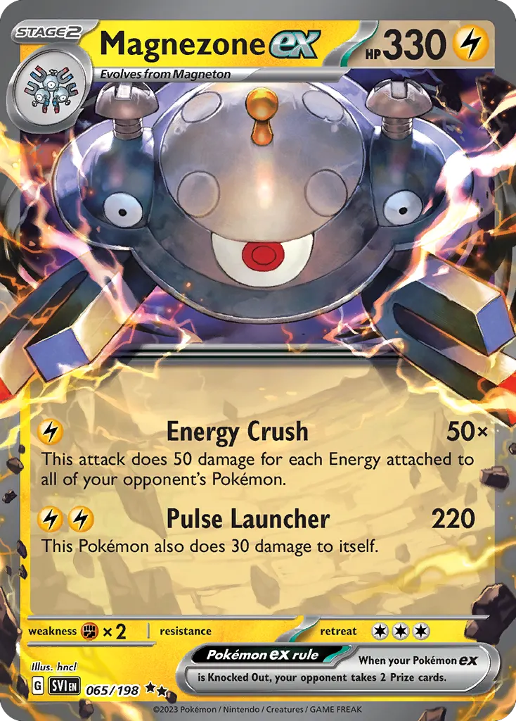 Magnezone ex — Scarlet & Violet 65 Pokémon card