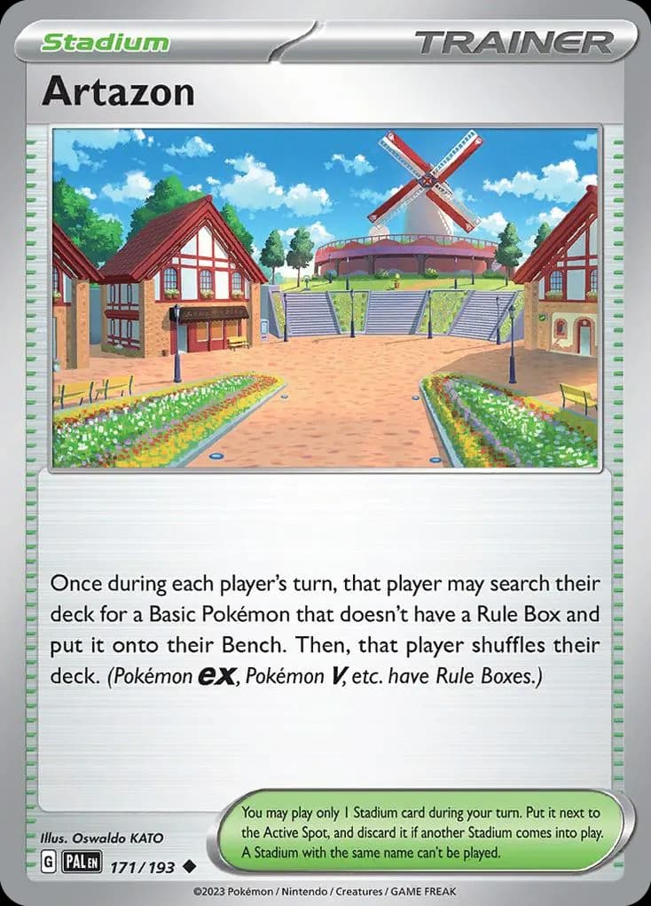 Artazon — Paldea Evolved 171 Pokémon card