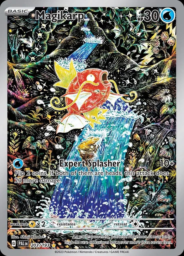 Magikarp — Paldea Evolved 203 Pokémon card