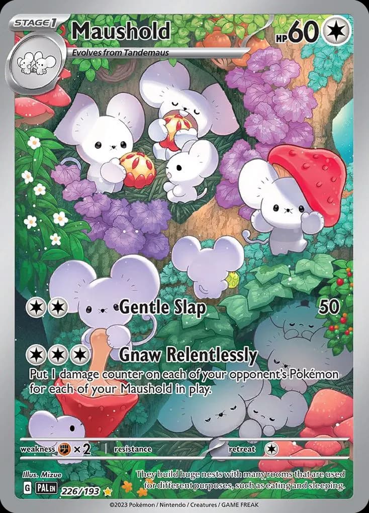 Maushold — Paldea Evolved 226 Pokémon card