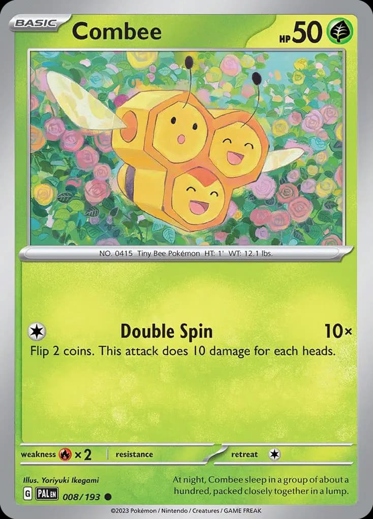 Combee — Paldea Evolved 8 Pokémon card