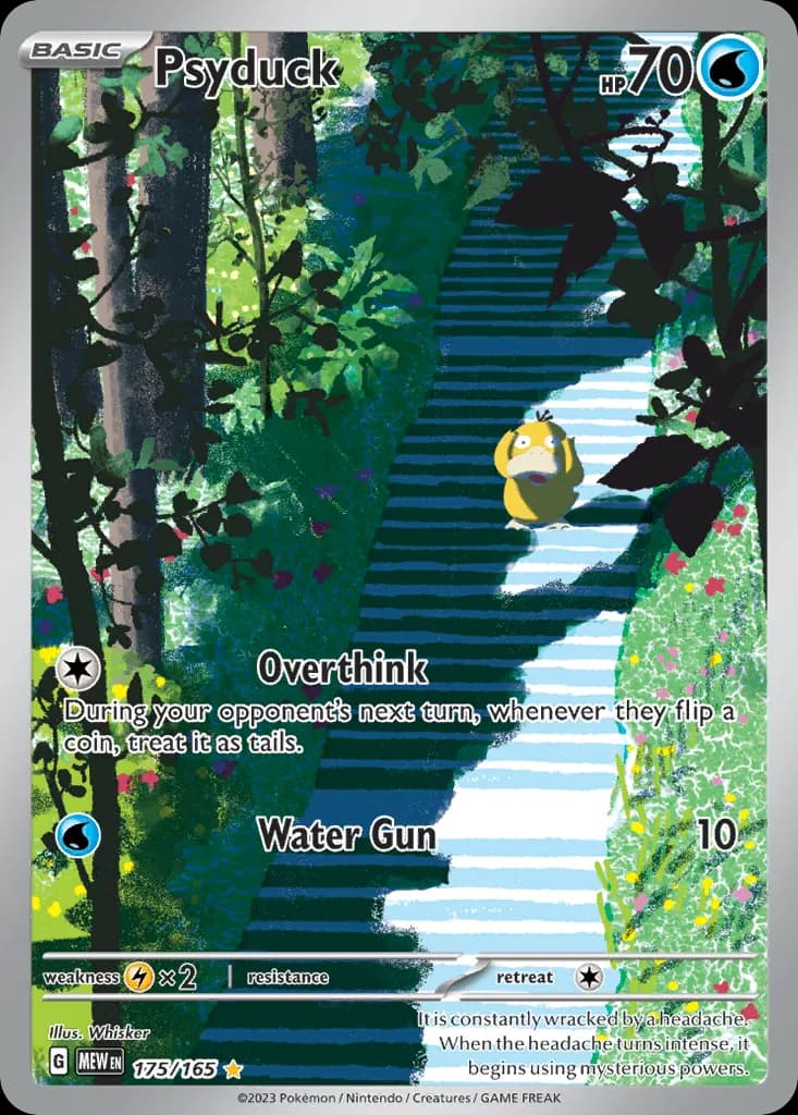 Psyduck — 151 175 Pokémon card