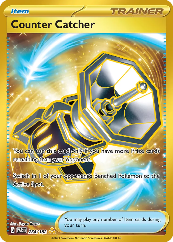 Counter Catcher — Paradox Rift 264 Pokémon card