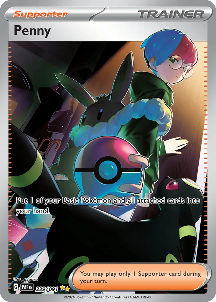 Penny — official card artwork (representative)