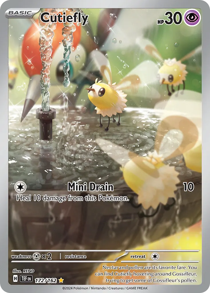 Cutiefly — Temporal Forces 172 Pokémon card