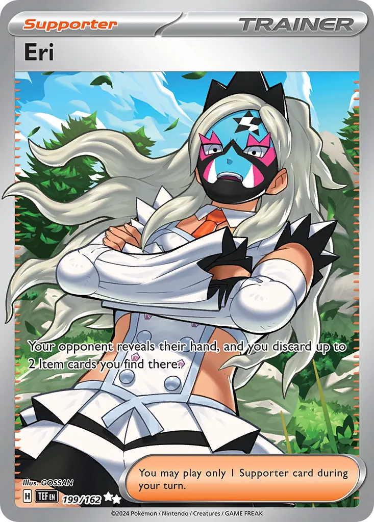 Eri — Temporal Forces 199 Pokémon card