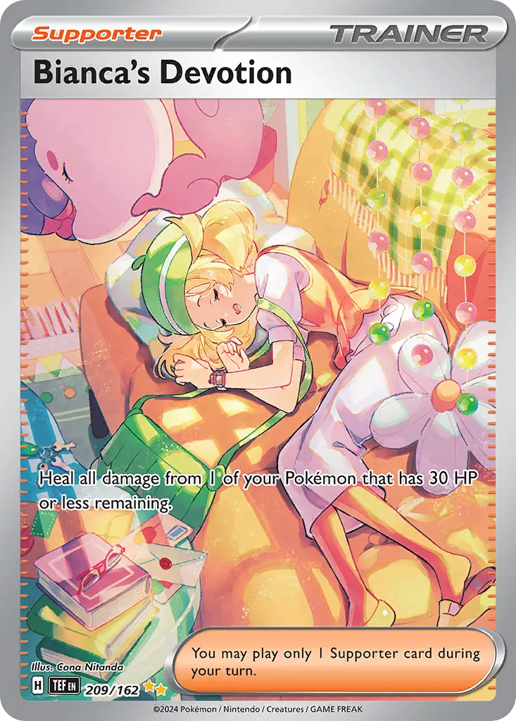 Bianca's Devotion — Temporal Forces 209 Pokémon card