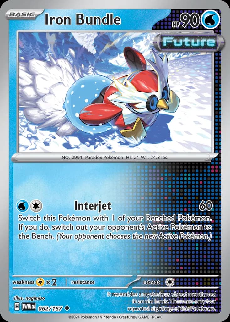 Iron Bundle — Twilight Masquerade 62 Pokémon card