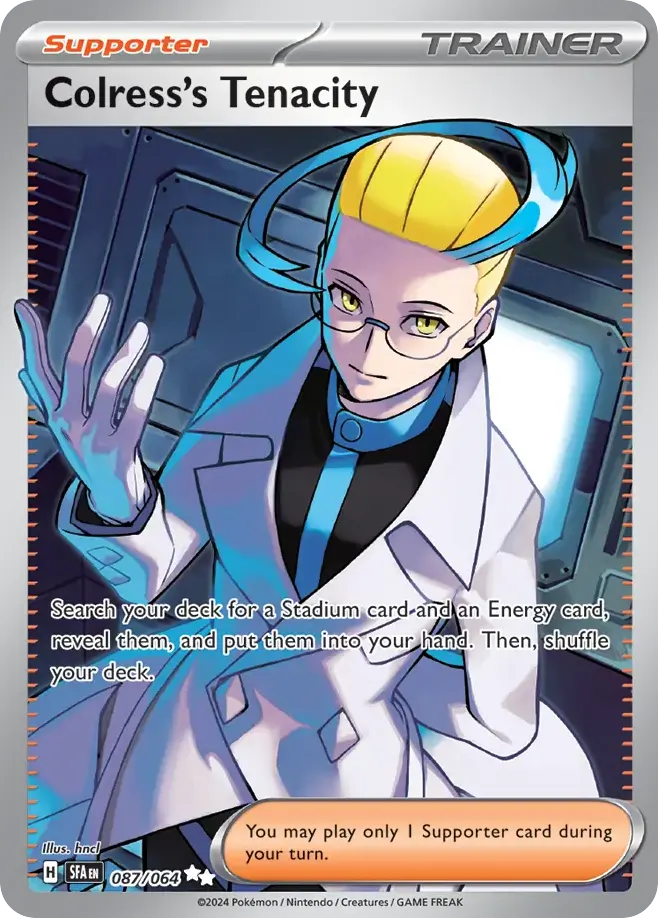 Colress's Tenacity — Shrouded Fable 87 Pokémon card