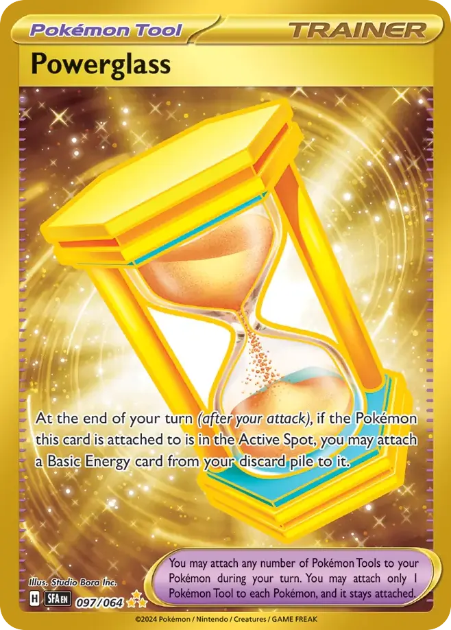Powerglass — Shrouded Fable 97 Pokémon card
