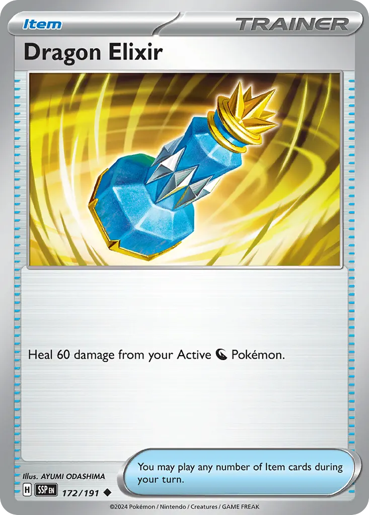 Dragon Elixir — Surging Sparks 172 Pokémon card