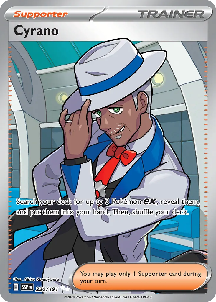 Cyrano — Surging Sparks 230 Pokémon card