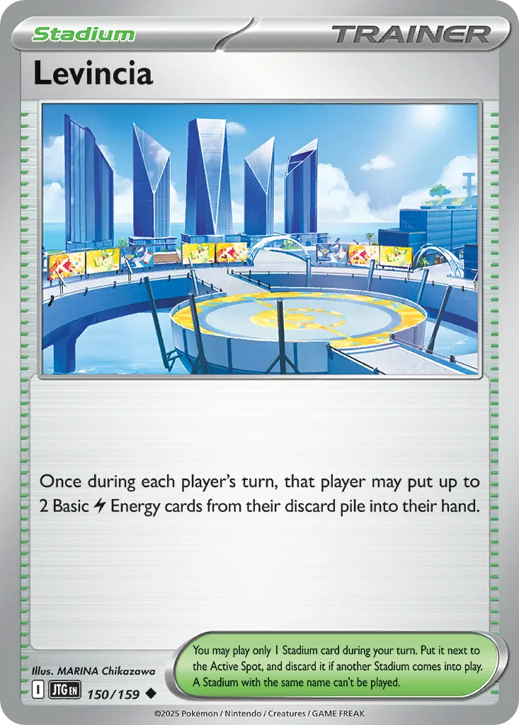Levincia — Journey Together 150 Pokémon card
