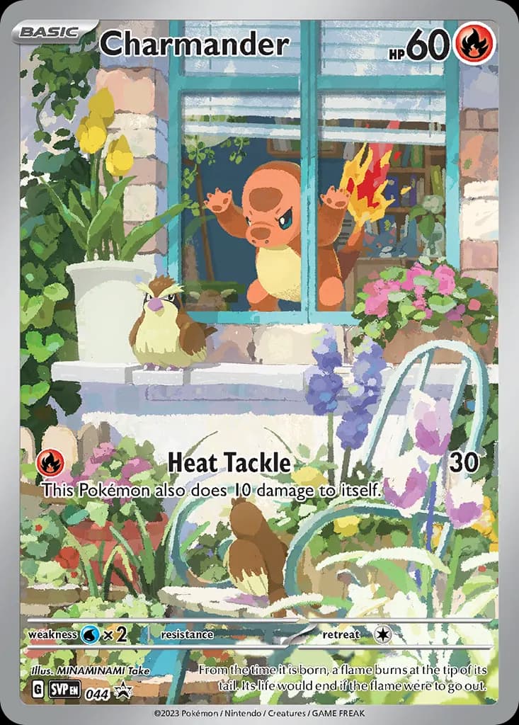 Charmander — Scarlet & Violet Black Star Promos 44 Pokémon card