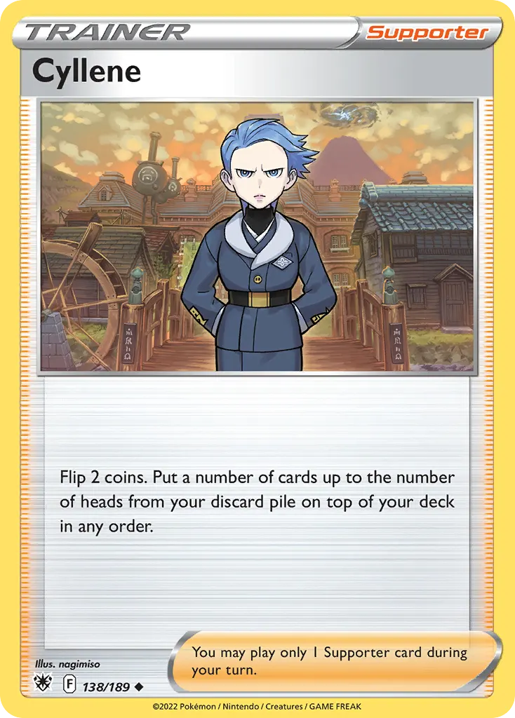 Cyllene — Astral Radiance 138 Pokémon card