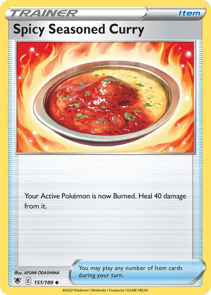 Spicy Seasoned Curry — Astral Radiance 151 Pokémon card