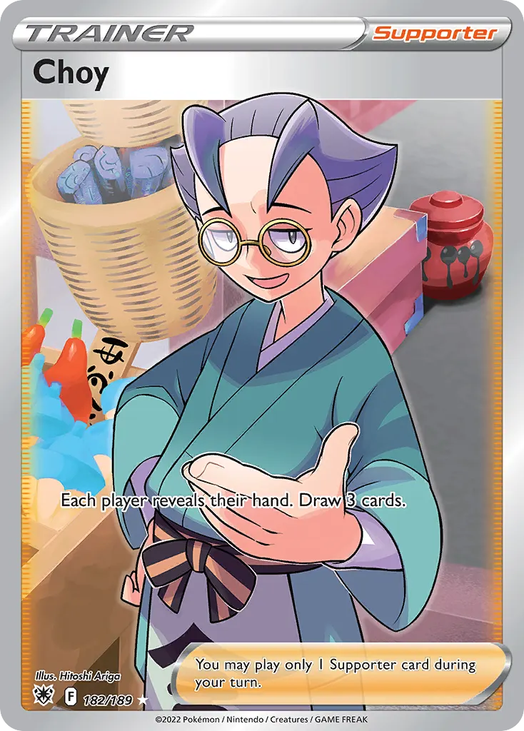 Choy — Astral Radiance 182 Pokémon card