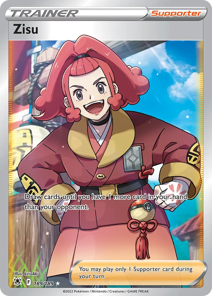 Zisu — Astral Radiance 189 Pokémon card