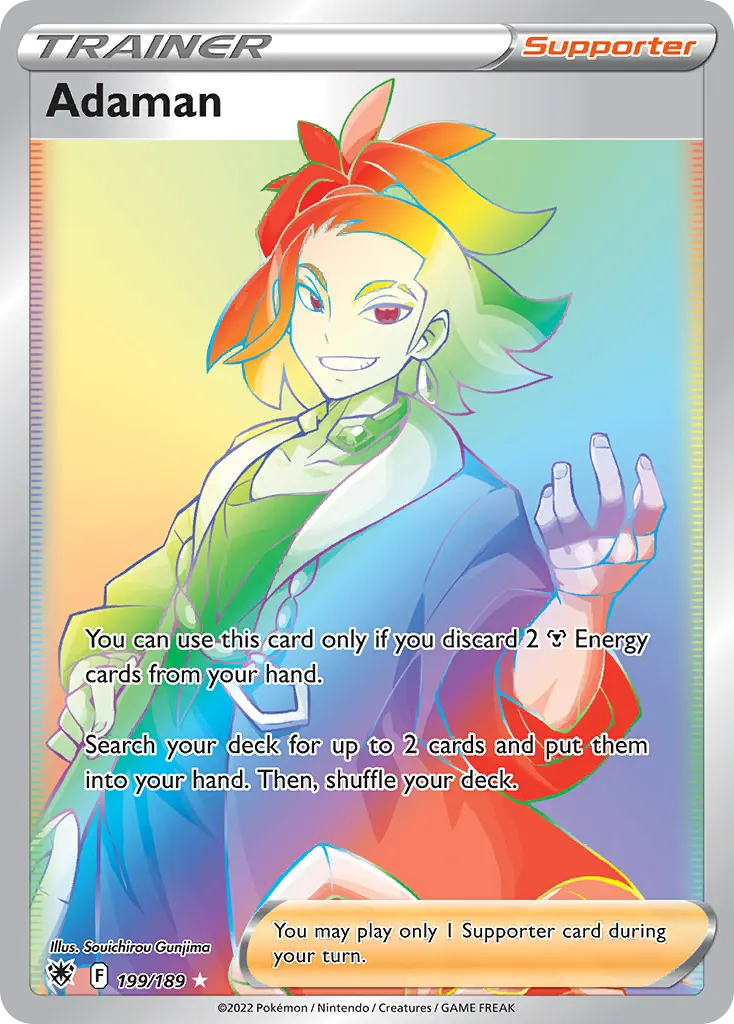 Adaman — Astral Radiance 199 Pokémon card