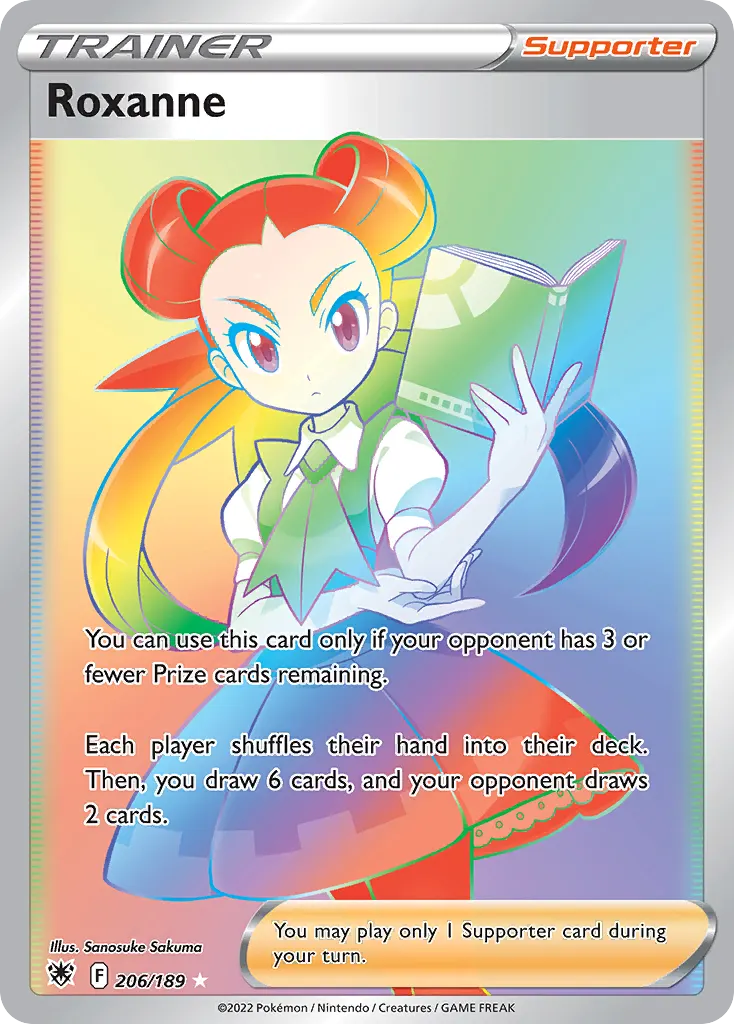 Roxanne — Astral Radiance 206 Pokémon card