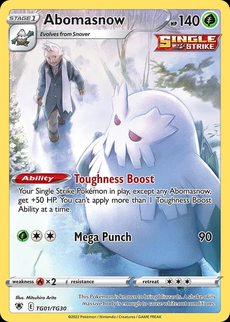 Blizzaroi — Astres Radieux Galerie de Dresseurs TG01 French Pokémon card