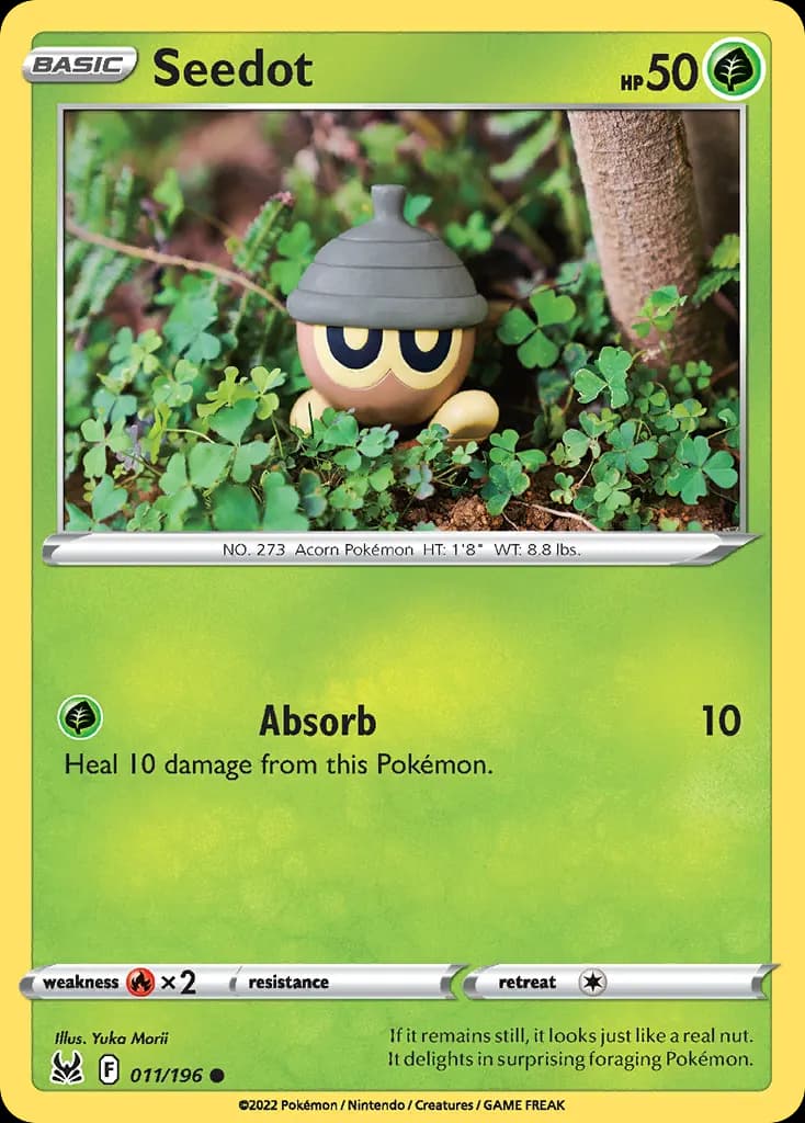 Seedot — Lost Origin 11 Pokémon card